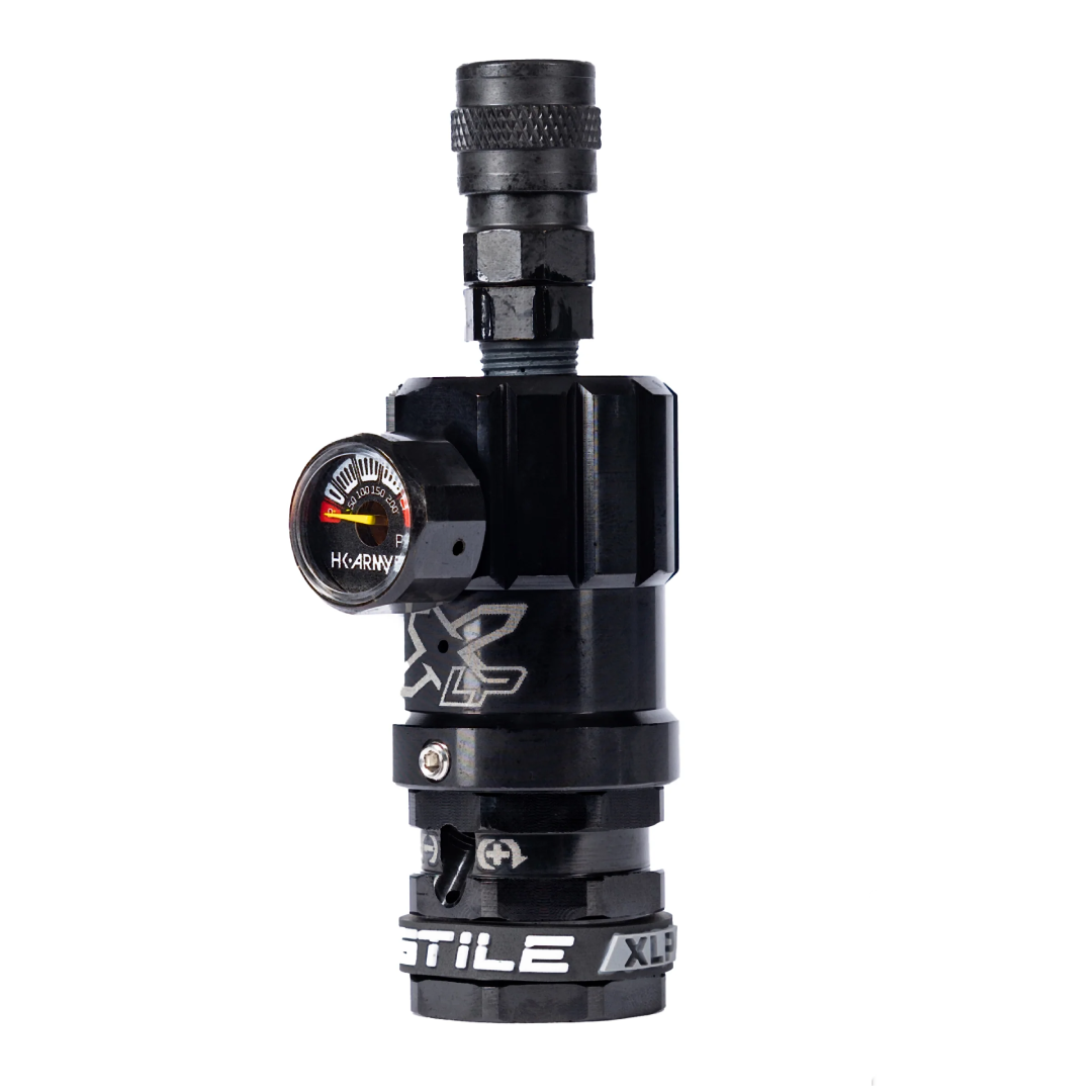 HK ARMY - Hostile® XLP Regulator - Top Port Quick-Disconnect - Black