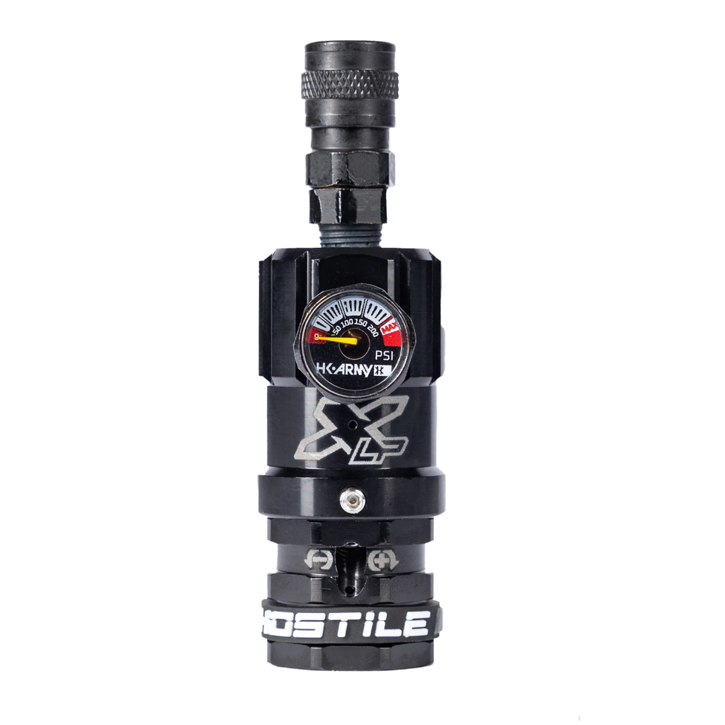 HK ARMY - Hostile® XLP Regulator - Top Port Quick-Disconnect - Black