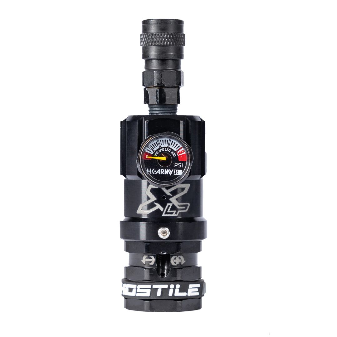 HK ARMY - Hostile® XLP Regulator - Top Port Quick-Disconnect - Black
