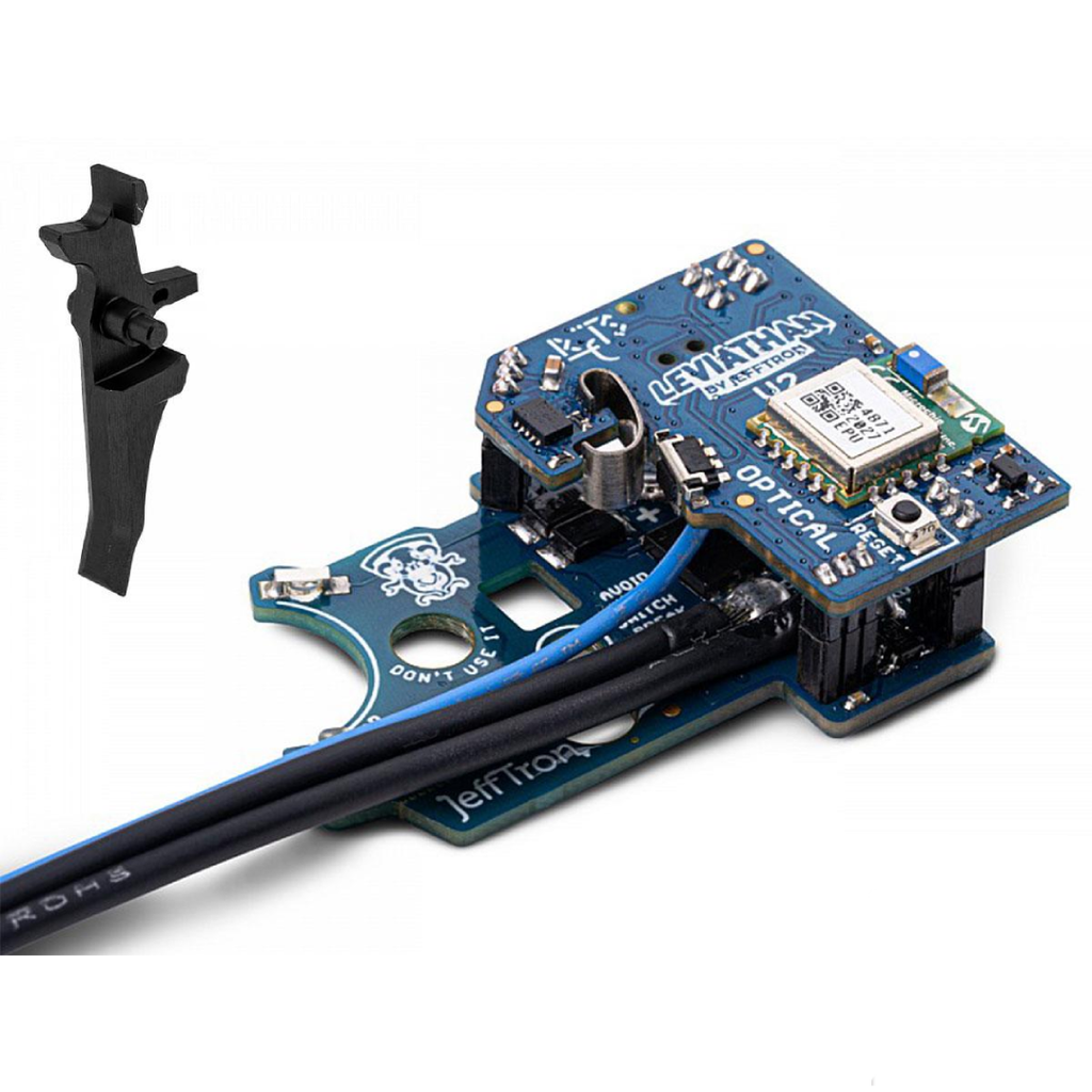 JeffTron Leviathan Airsoft Drop-In Programmable MOSFET Module(V2/Wired to Stock)