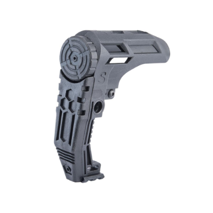 Slong Airsoft NGEL of Death Fixed Stock for M4/M16 Mil-Spec Buffer Tubes