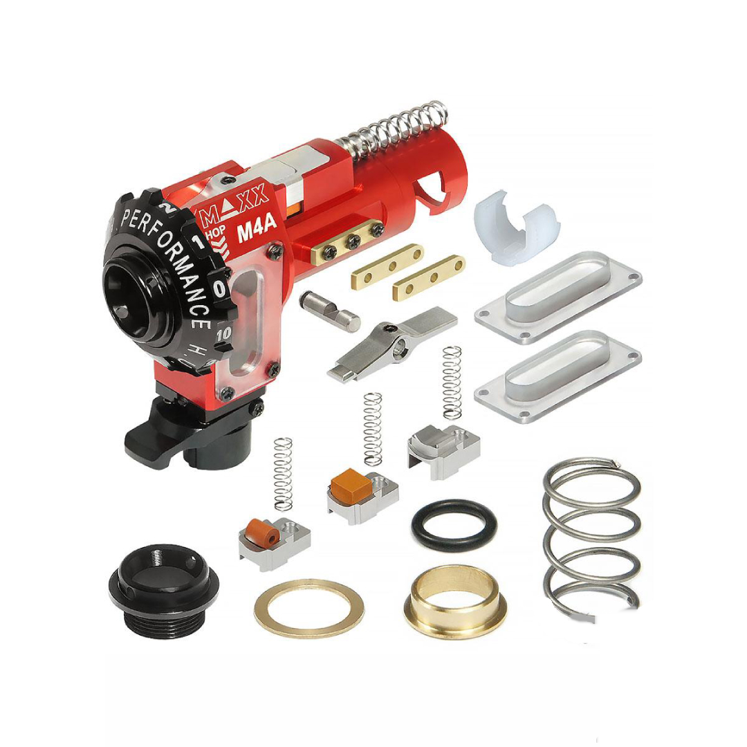 Maxx CNC Aluminum Hopup Chamber for M4/M16 Airsoft AEG Rifles (Model: M4A - PRO)