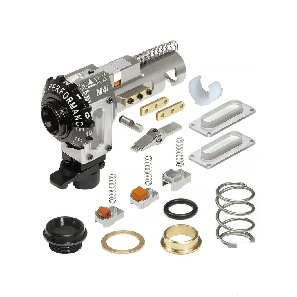 Maxx CNC Aluminum Hopup Chamber for M4/M16 Airsoft AEG Rifles (Model: M4i - PRO)