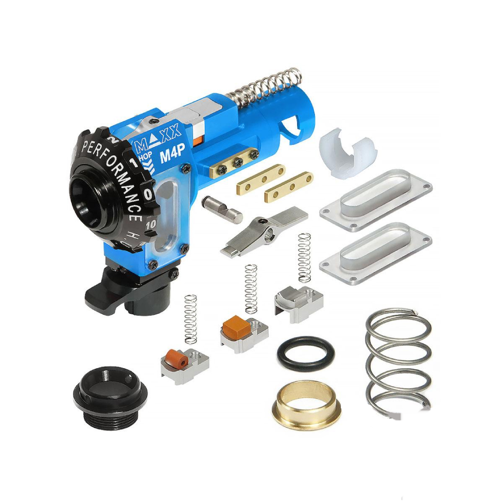 Maxx CNC Aluminum Hopup Chamber for M4/M16 Airsoft AEG Rifles (Model: M4P - PRO)
