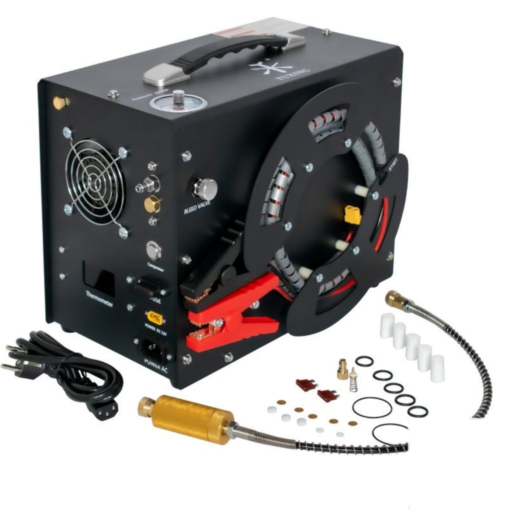 TUXING 12V High Pressure 4500Psi 300Bar PCP Air Compressor