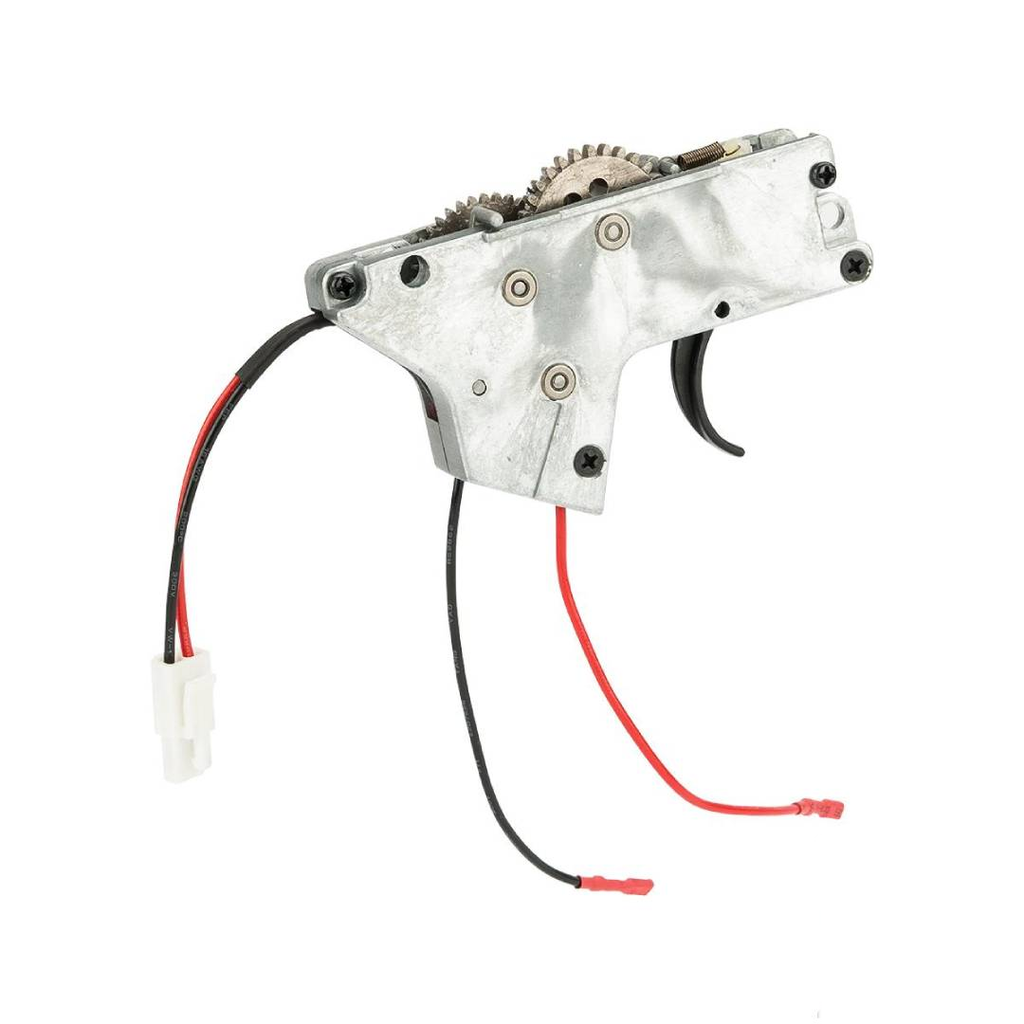 ICS M4 Complete Lower Gear Box w/ Wiring Gears and Trigger Assembly-Rear Wiring