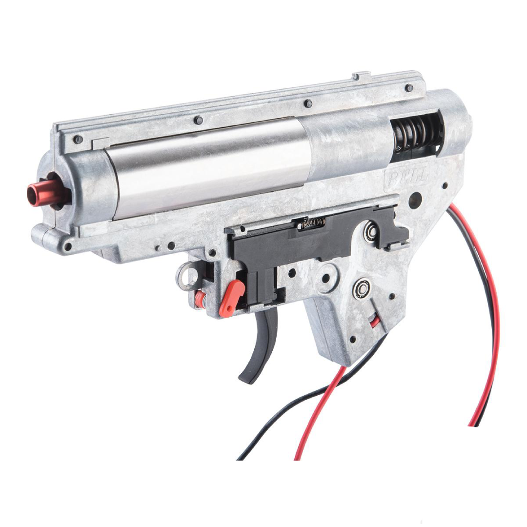 Double Bell Complete 8mm Ver. 2 Gearbox for M4/M16 Series Airsoft AEG-Rear Wired