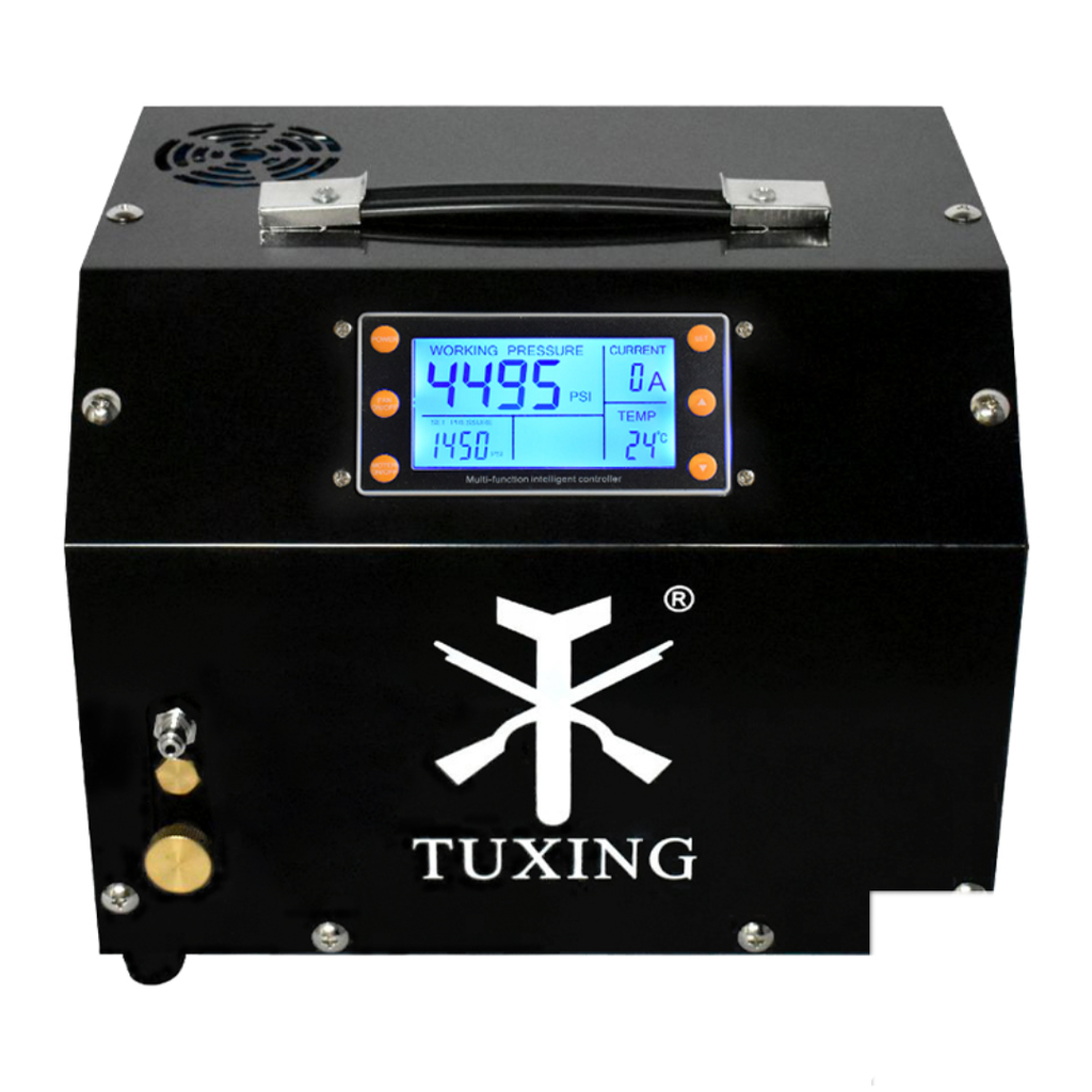 TUXING TXET063 4500Psi 300Bar LCD Display PCP Air Compressor
