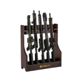 Evike x King Arms Adjustable Deluxe Real Wood Gun Rack