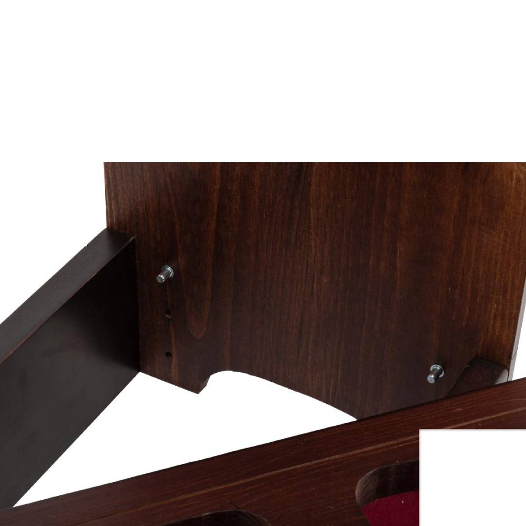 Evike x King Arms Adjustable Deluxe Real Wood Gun Rack