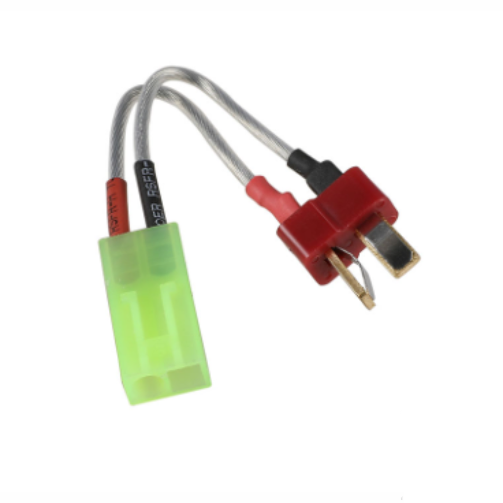 CYMA Small Tamiya plug (F) to T-Plug (M) Adaptor