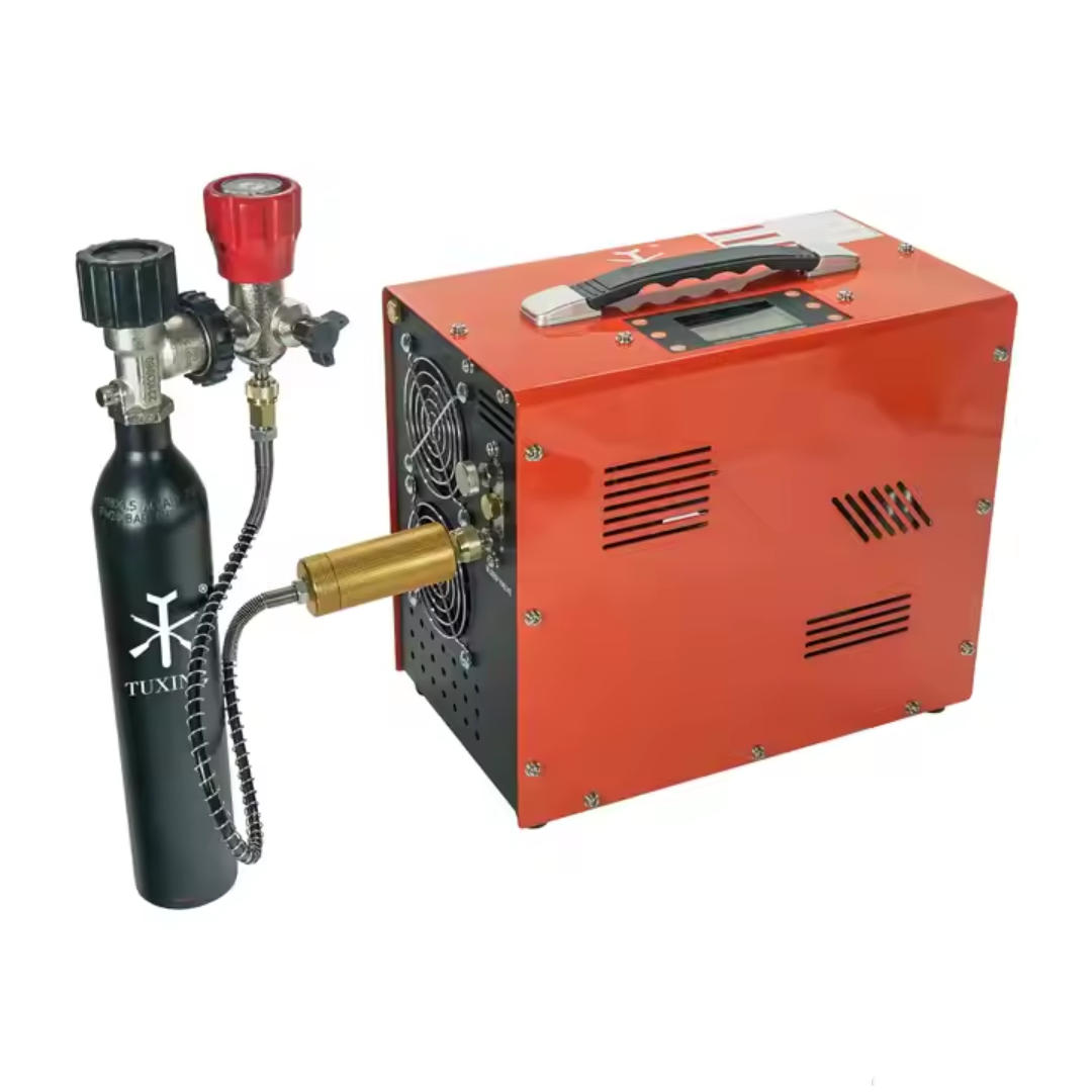 TUXING High Quality Auto Stop 4500psi Paintball PCP 12v Air Compressor