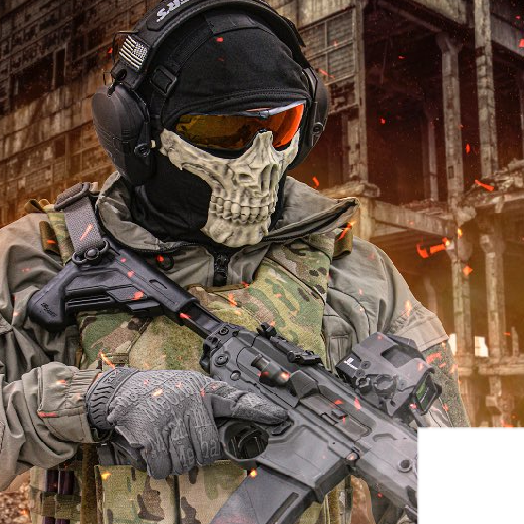 Laylax Skull Series Face Guard