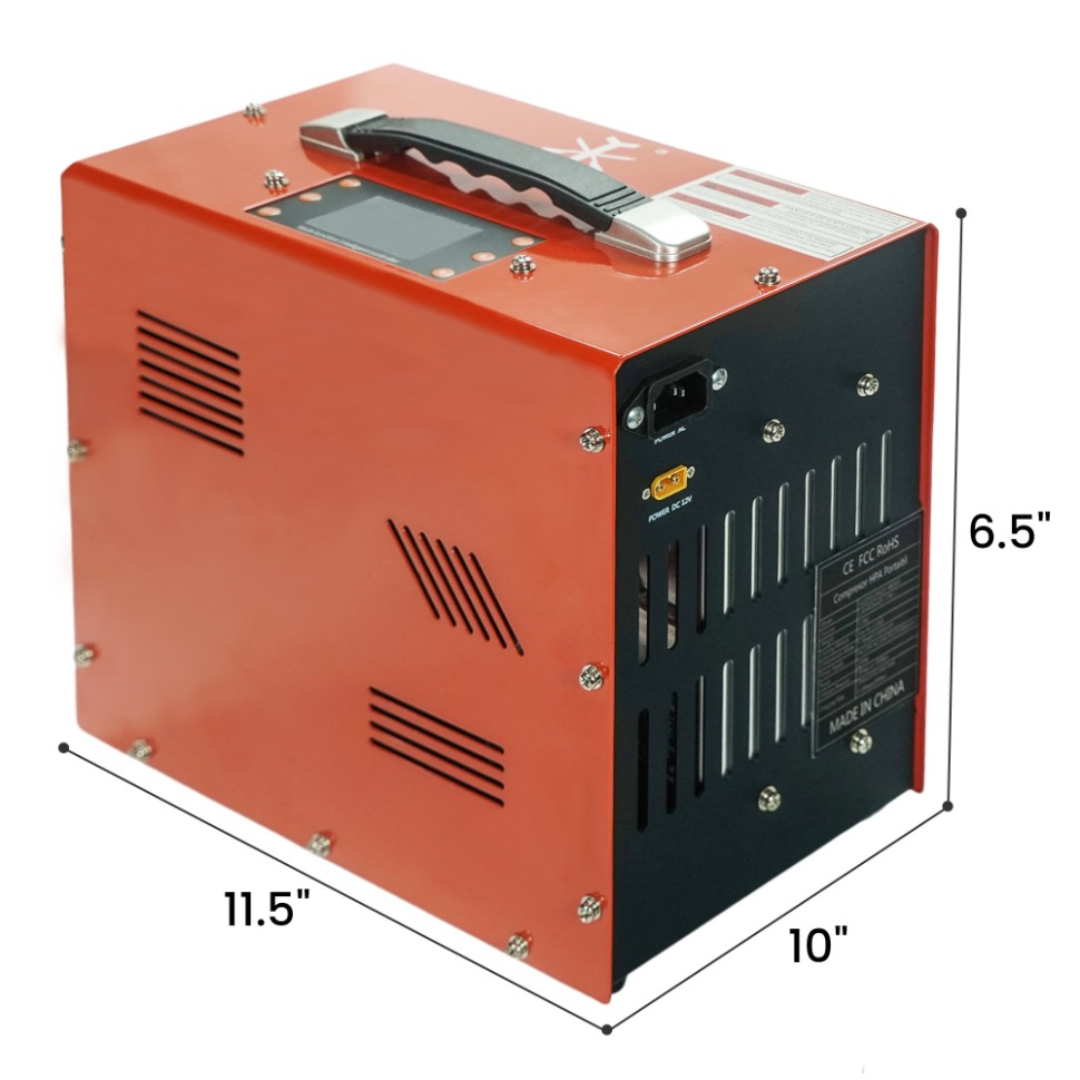 TUXING High Quality Auto Stop 4500psi Paintball PCP 12v Air Compressor