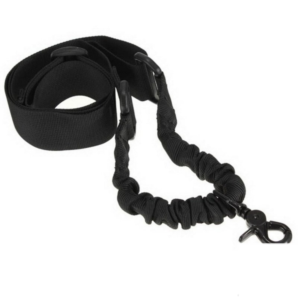 Gun rope harness safety rope