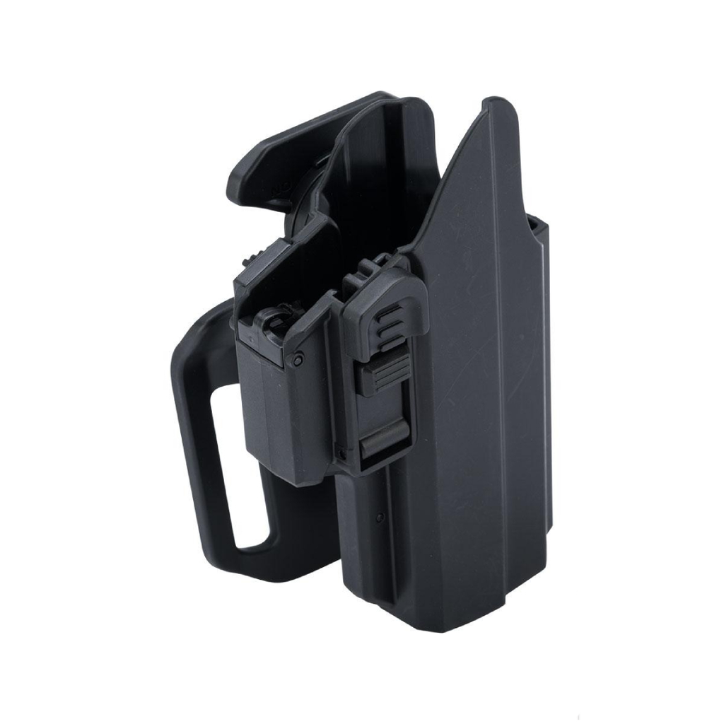 TEGE Injection Molded Universal IPSC-Style Hard Shell Pistol Holster