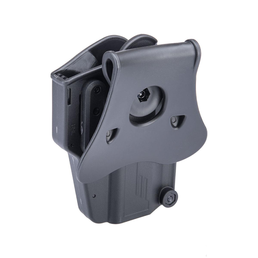 CYTAC Amomax Universal Per-fit Adjustable Holster (Model: Left Hand / Black)