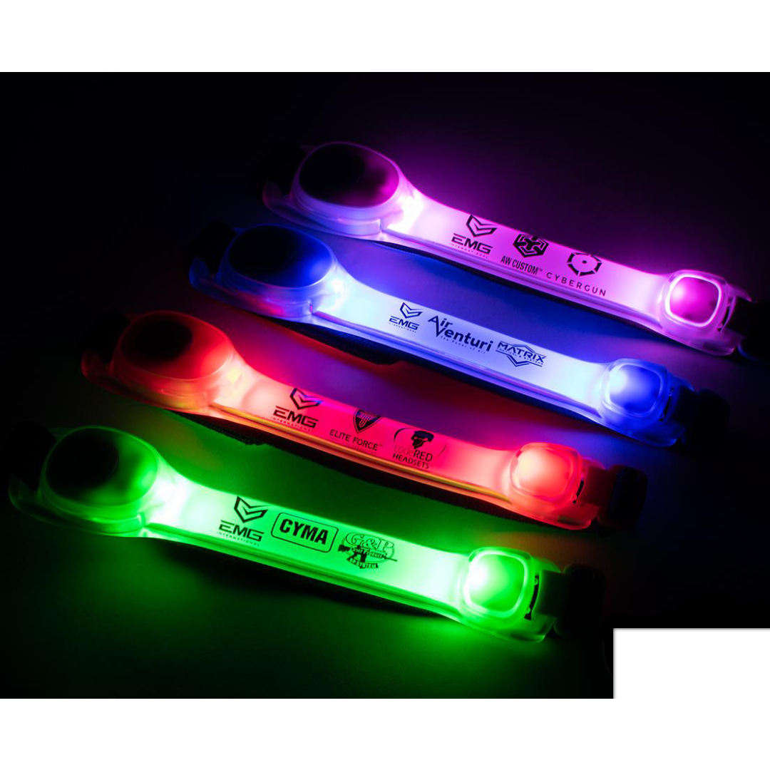 EMG Airsoft Nation Arm Band IFF LED Markers (Model: Black)