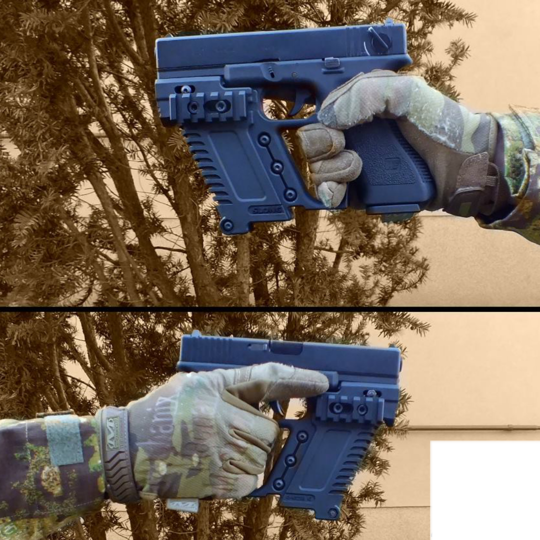Slong Front Grip with Magazine Caddy for Elite Force / UMAREX GLOCK Airsoft GBB