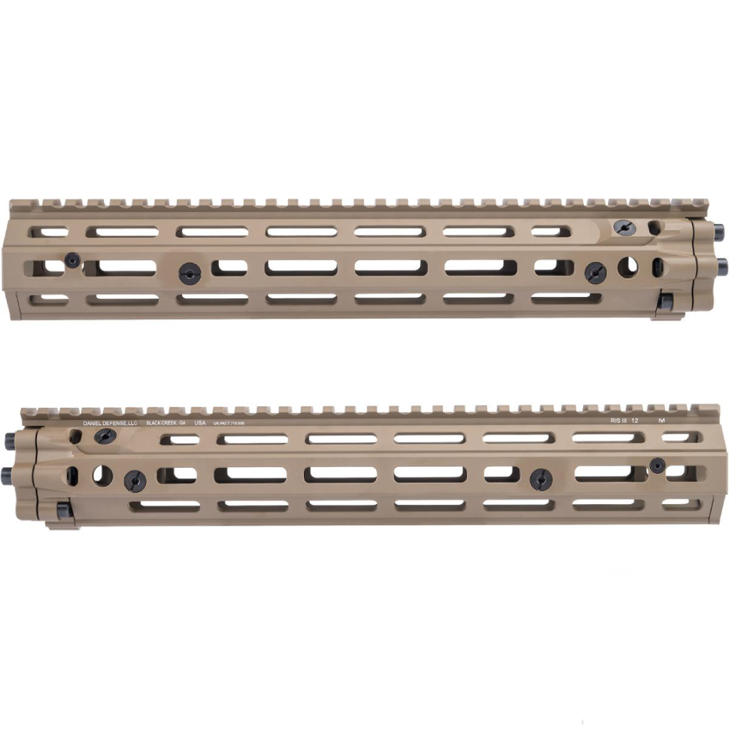 Daniel Defense Licensed CNC Aluminum Free Float M-LOK RIS III Handguard (12.5")