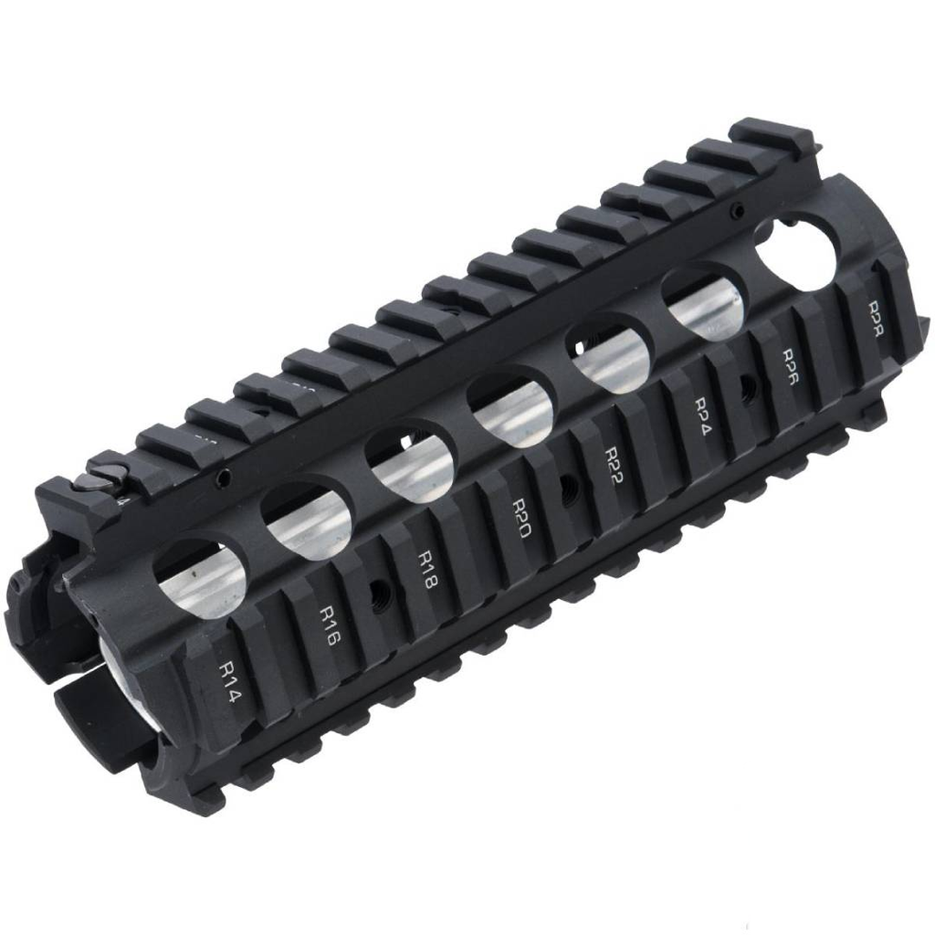 Airsoft CNC Aluminum RIS Two Piece Handguard Rail (6.5")