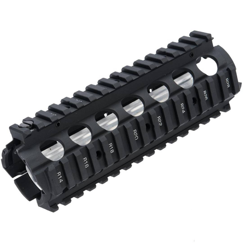 Airsoft CNC Aluminum RIS Two Piece Handguard Rail (6.5")