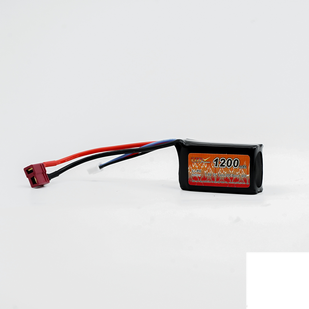 Lipo Battery 1200mAh - 7.4V