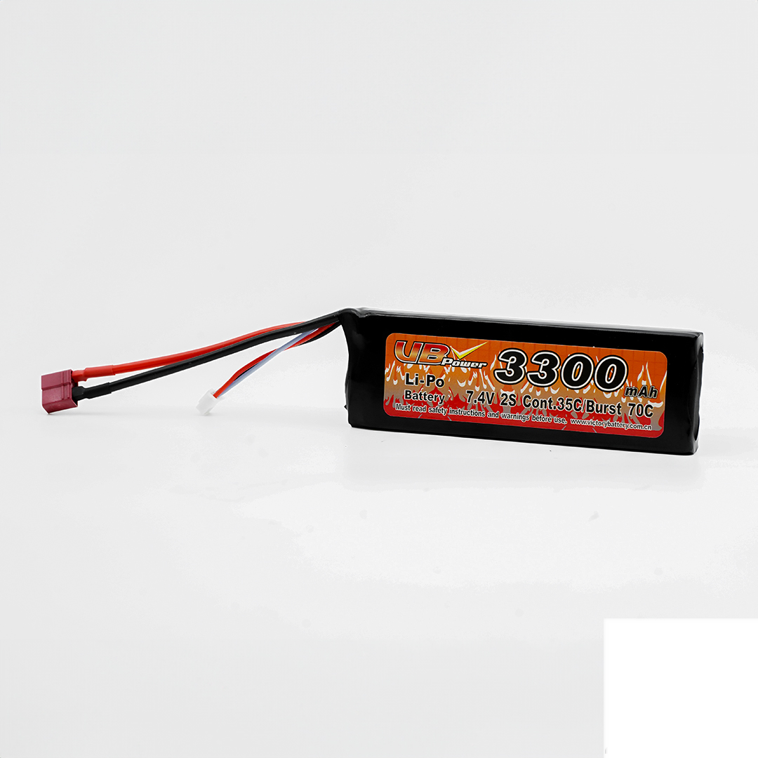Lipo Battery 3300mAh - 7.4V