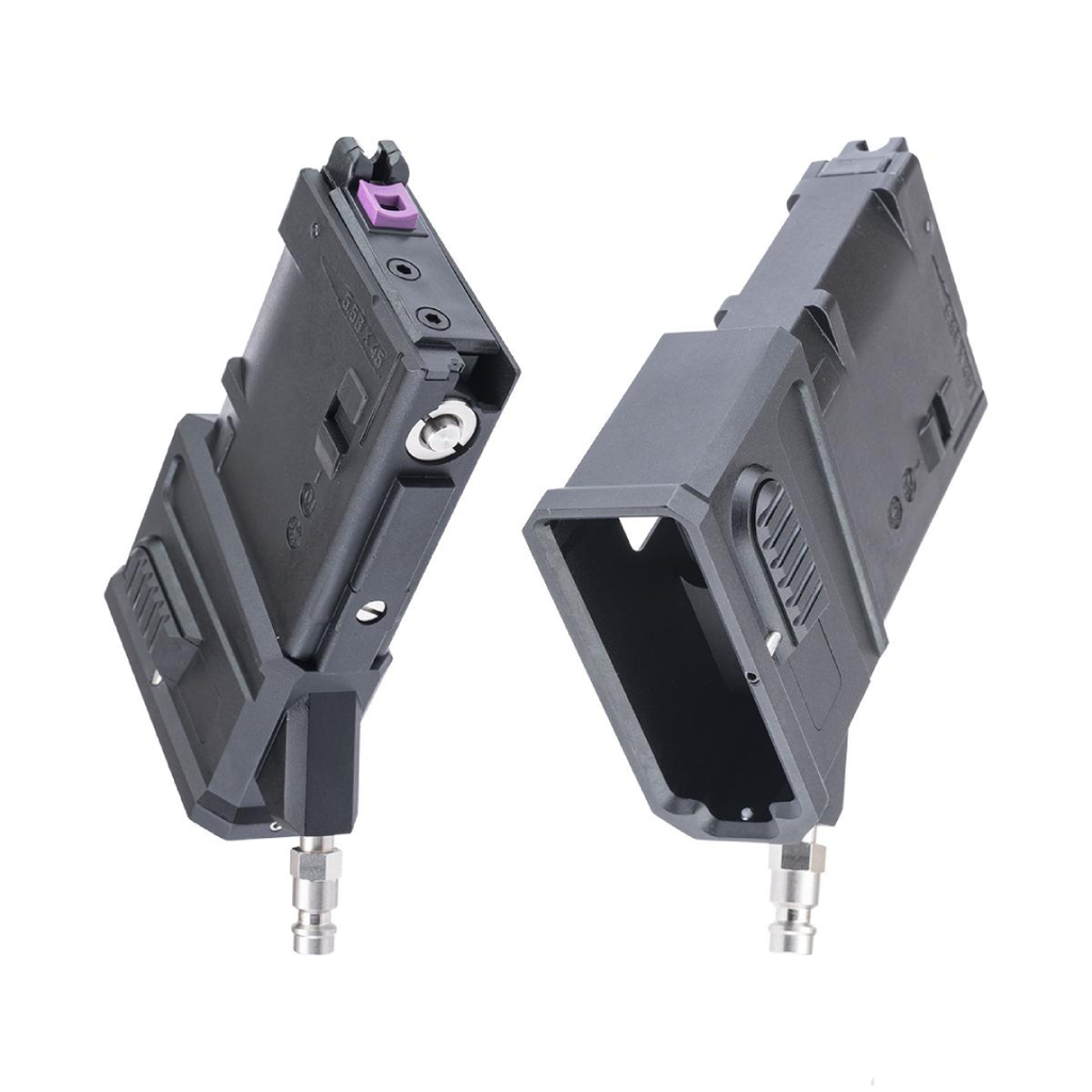CNC HPA Magazine Adapter for Tokyo Marui MWS Gas Blowback Airsoft Rifles