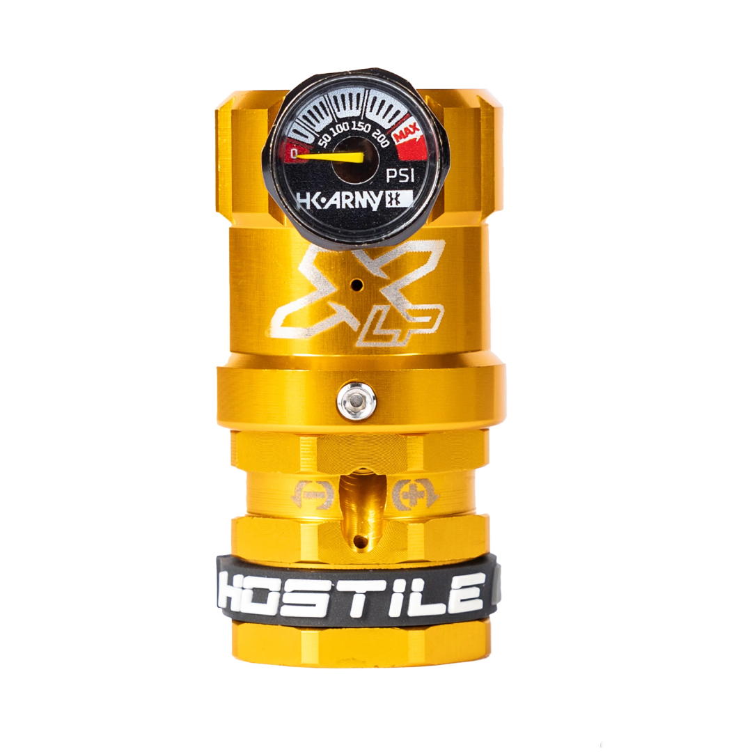 HK ARMY - Hostile® XLP Regulator - Side Port Quick-Disconnect - Gold