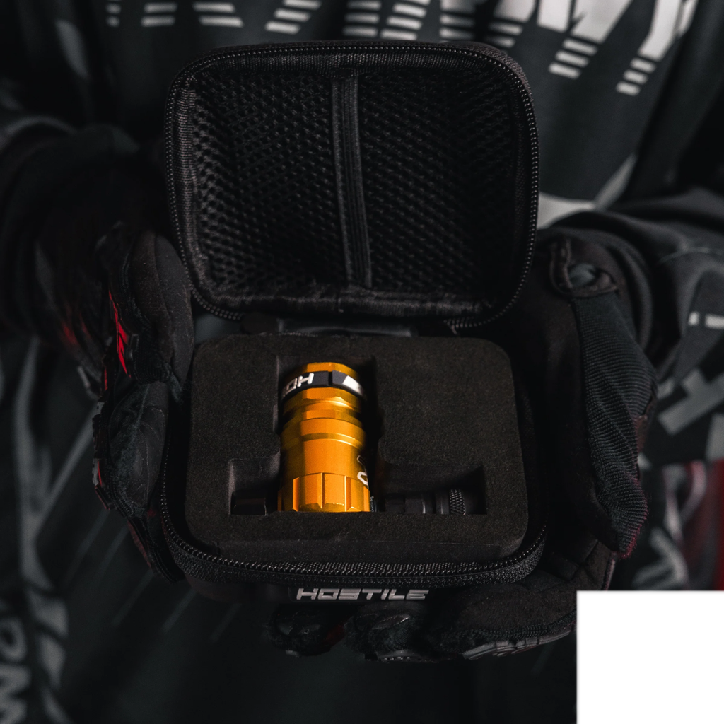 HK ARMY - Hostile® XLP Regulator - Side Port Quick-Disconnect - Gold