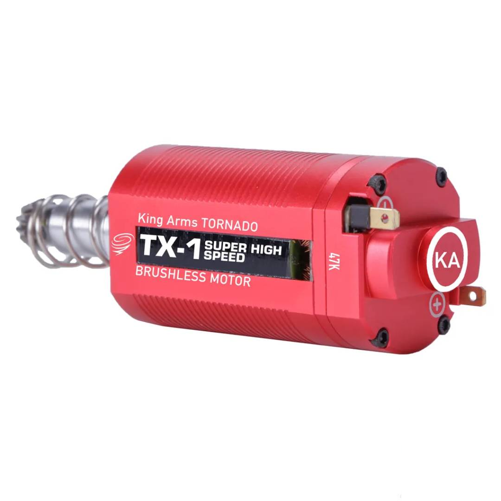 King Arms Tornado Long Type Brushless Motor (Model: TX-1 Super High Speed)