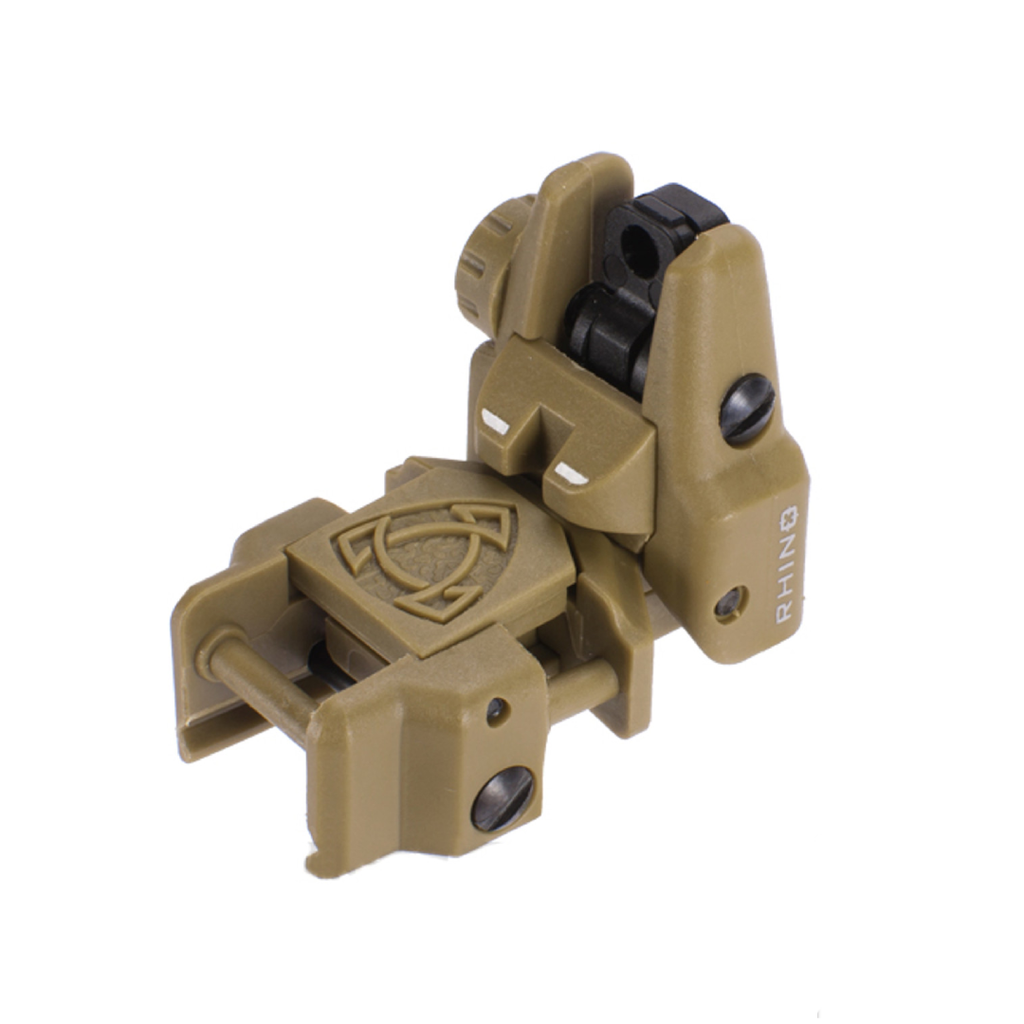 Rhino Flip-Up Tactical Back-Up Rifle Sight by APS - Rear Sight
