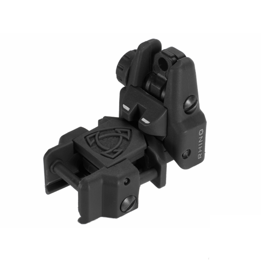 Rhino Flip-Up Tactical Back-Up Rifle Sight by APS - Rear Sight