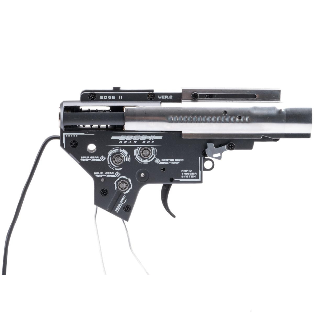 APS Edge II Version 2 Airsoft AEG Gearbox w/ Micro MOSFET