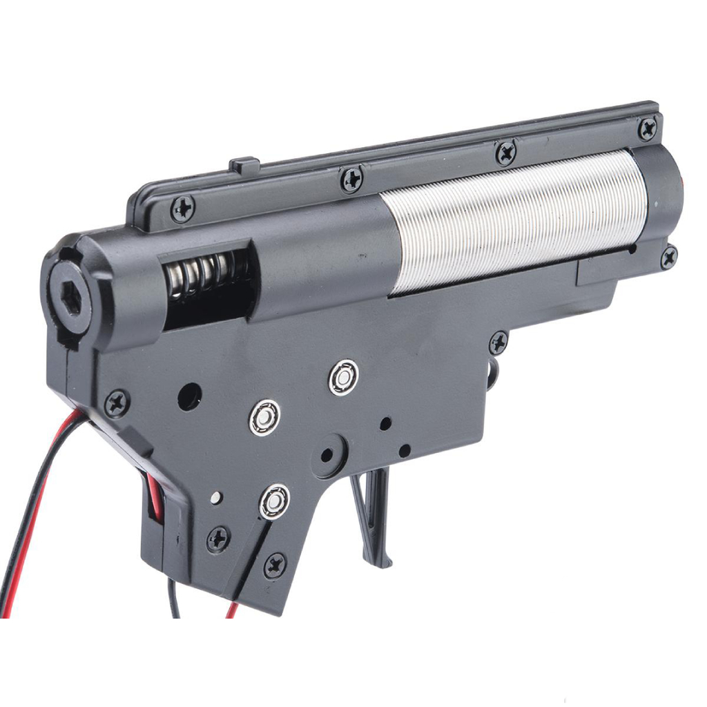 ZCI Reinforced 8mm Ver.2 Complete Gearbox w/ Flat Trigger & QD Spring Change for