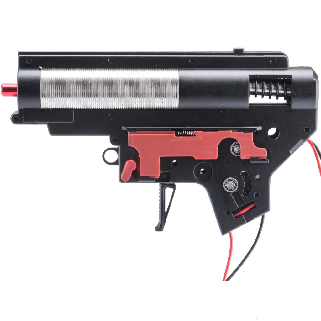 ZCI Reinforced 8mm Ver.2 Complete Gearbox w/ Flat Trigger & QD Spring Change for