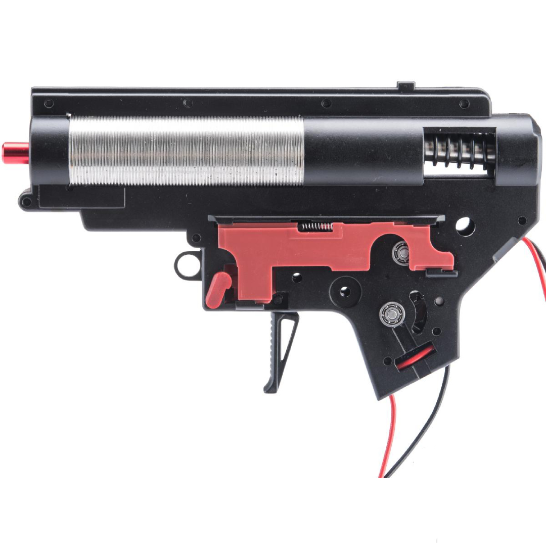 ZCI Reinforced 8mm Ver.2 Complete Gearbox w/ Flat Trigger & QD Spring Change for