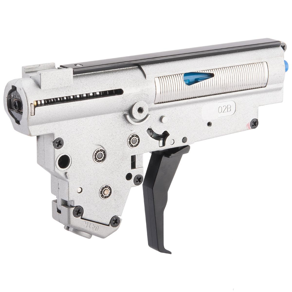 Cyma V3 Gearbox and Motor Set w/ ETU for SMG-9 & MP5K AEG Airsoft Submachine Gun