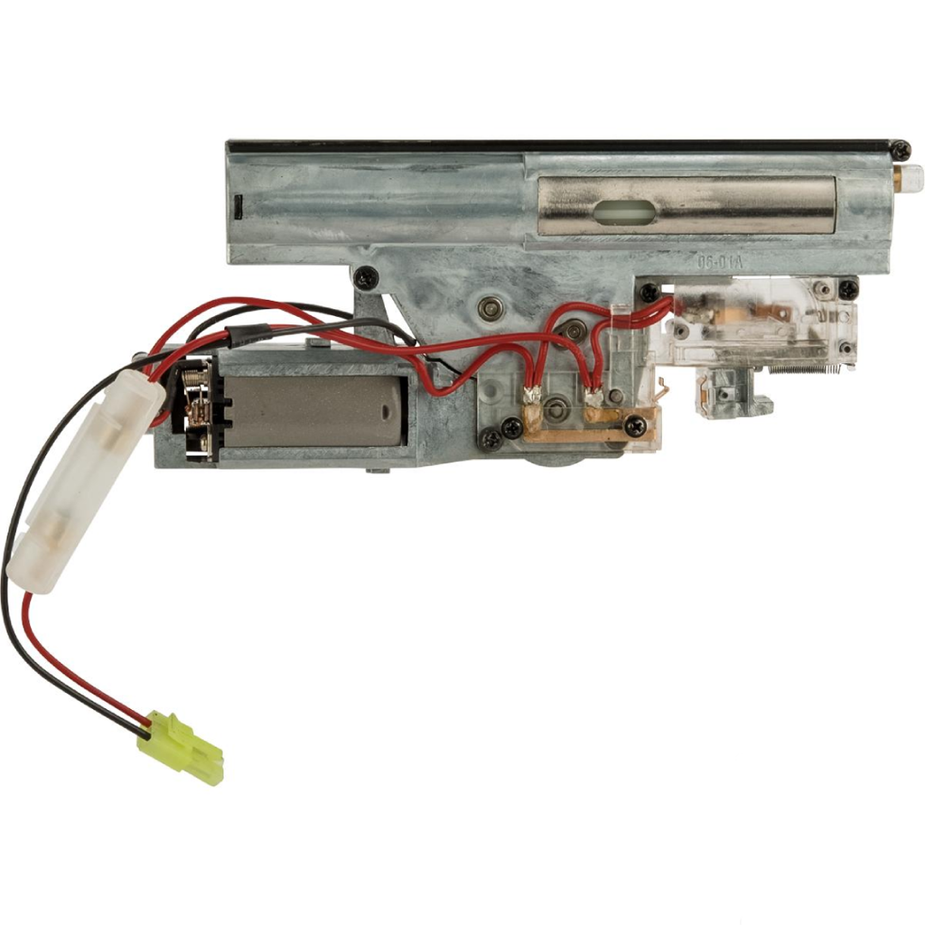 Complete Reinforced Gearbox with Motor for P90 Series Airsoft AEG