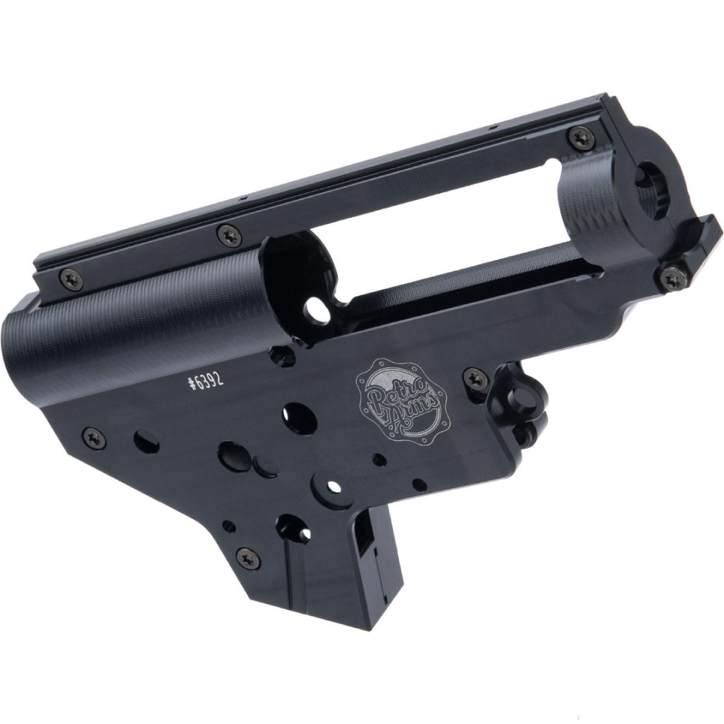 Retro Arms CZ Billet CNC 8mm Ver.2 Gearbox Shell for M4 Series Airsoft AEG Rifle