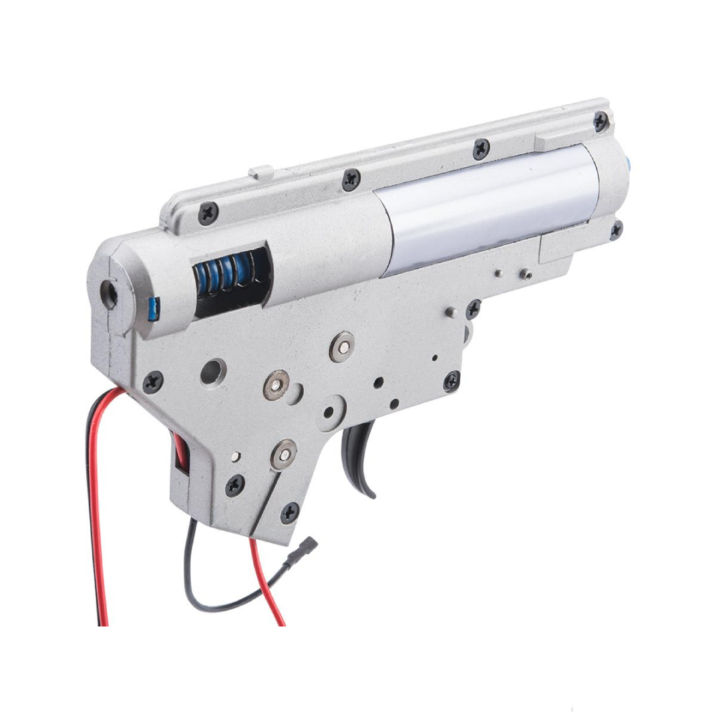 CYMA Complete 8mm Version 2 Gearbox for M4 Series Airsoft AEG (Type: Rear Wired)