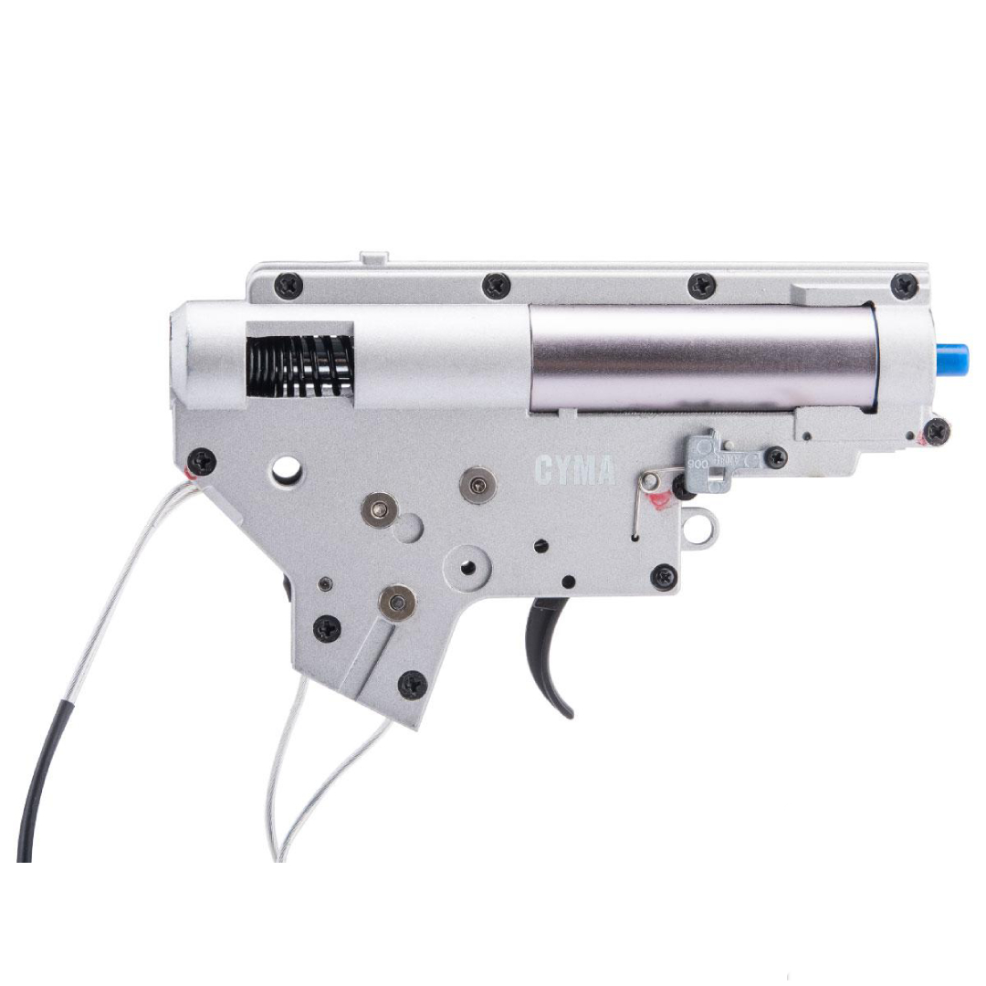 CYMA Complete 8mm Version 2 Gearbox for M4 Series Airsoft AEG (Type: Rear Wired)