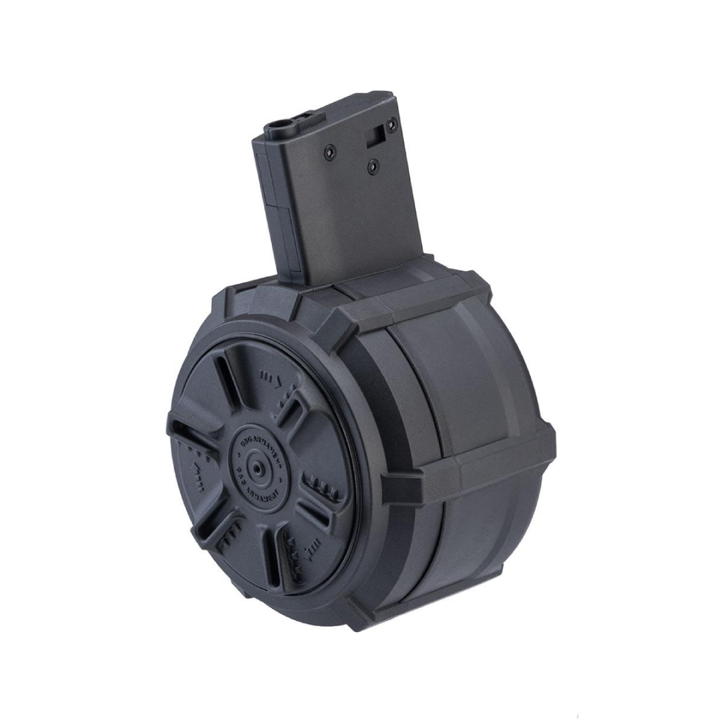 G&G 2300rd Polymer Drum Magazine for M4/M16 Series Airsoft AEG Rifles