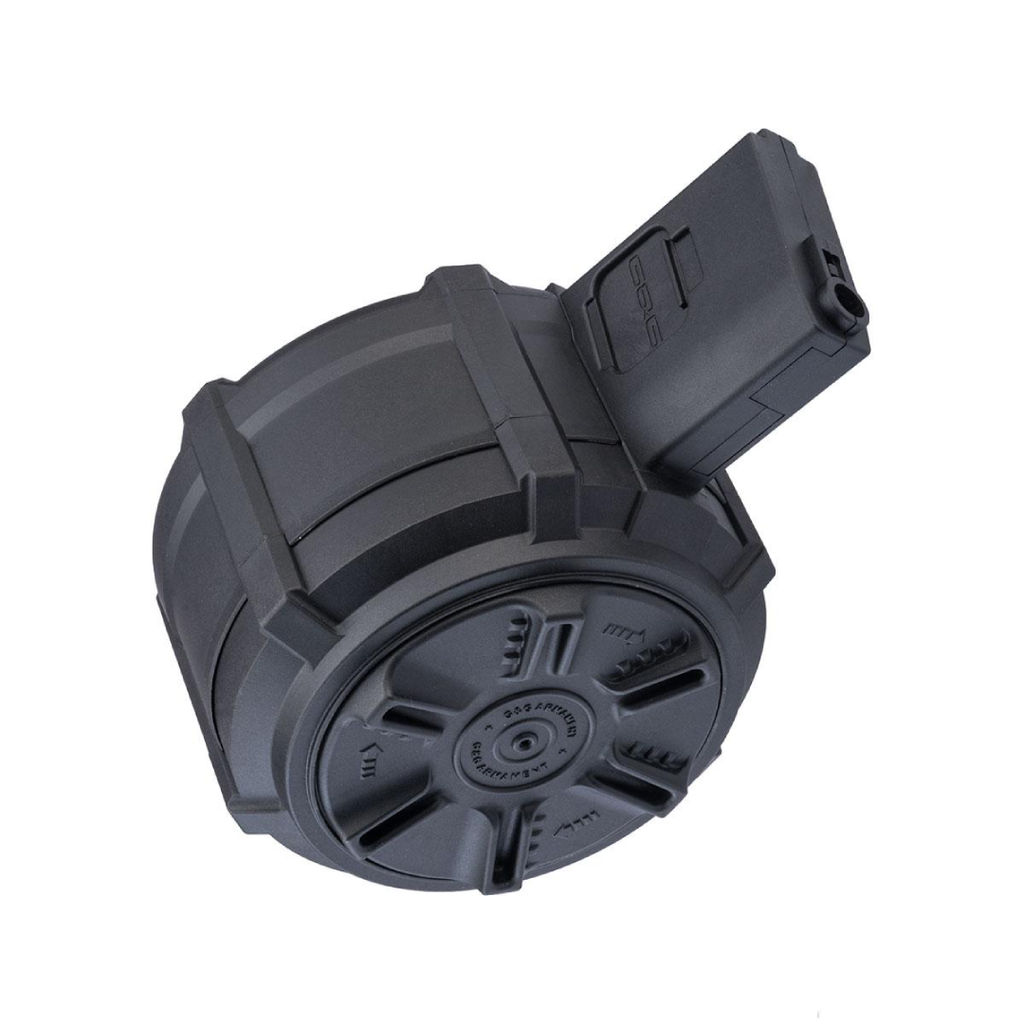 G&G 2300rd Polymer Drum Magazine for M4/M16 Series Airsoft AEG Rifles