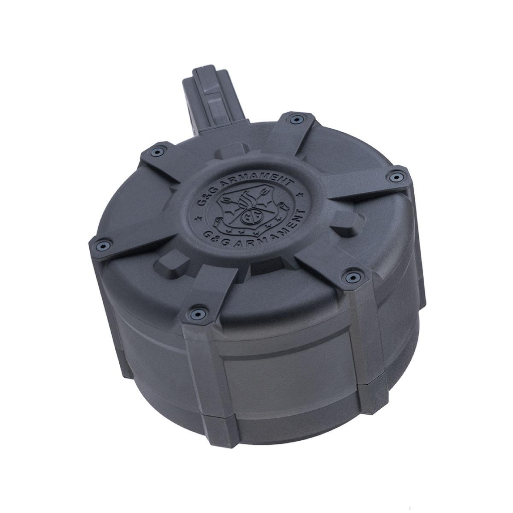 G&G 2300rd Polymer Drum Magazine for M4/M16 Series Airsoft AEG Rifles