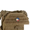 "Operator Profile PVC Hex Patch" Philippines Flag