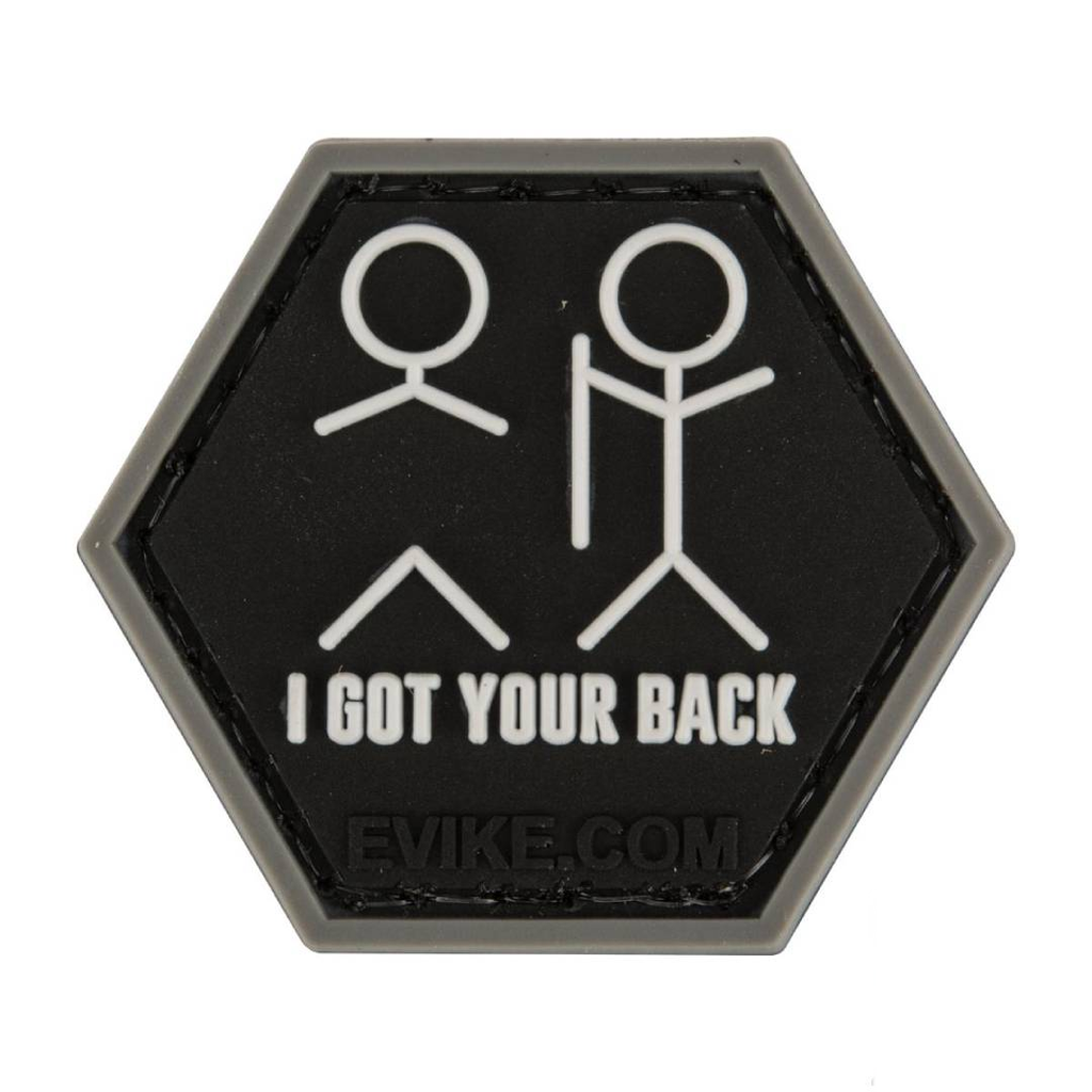 "Operator Profile PVC Hex Patch" Catchphrase Series 1 (Style: I Got Your Back)