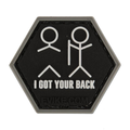 "Operator Profile PVC Hex Patch" Catchphrase Series 1 (Style: I Got Your Back)