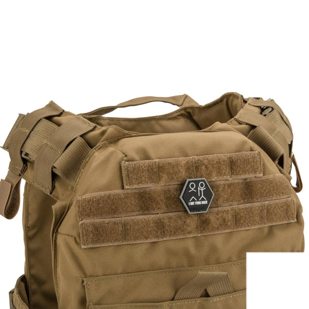 "Operator Profile PVC Hex Patch" Catchphrase Series 1 (Style: I Got Your Back)